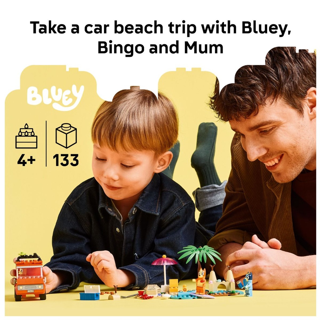 LEGO 11202 Bluey’s Beach N Family Car Trip