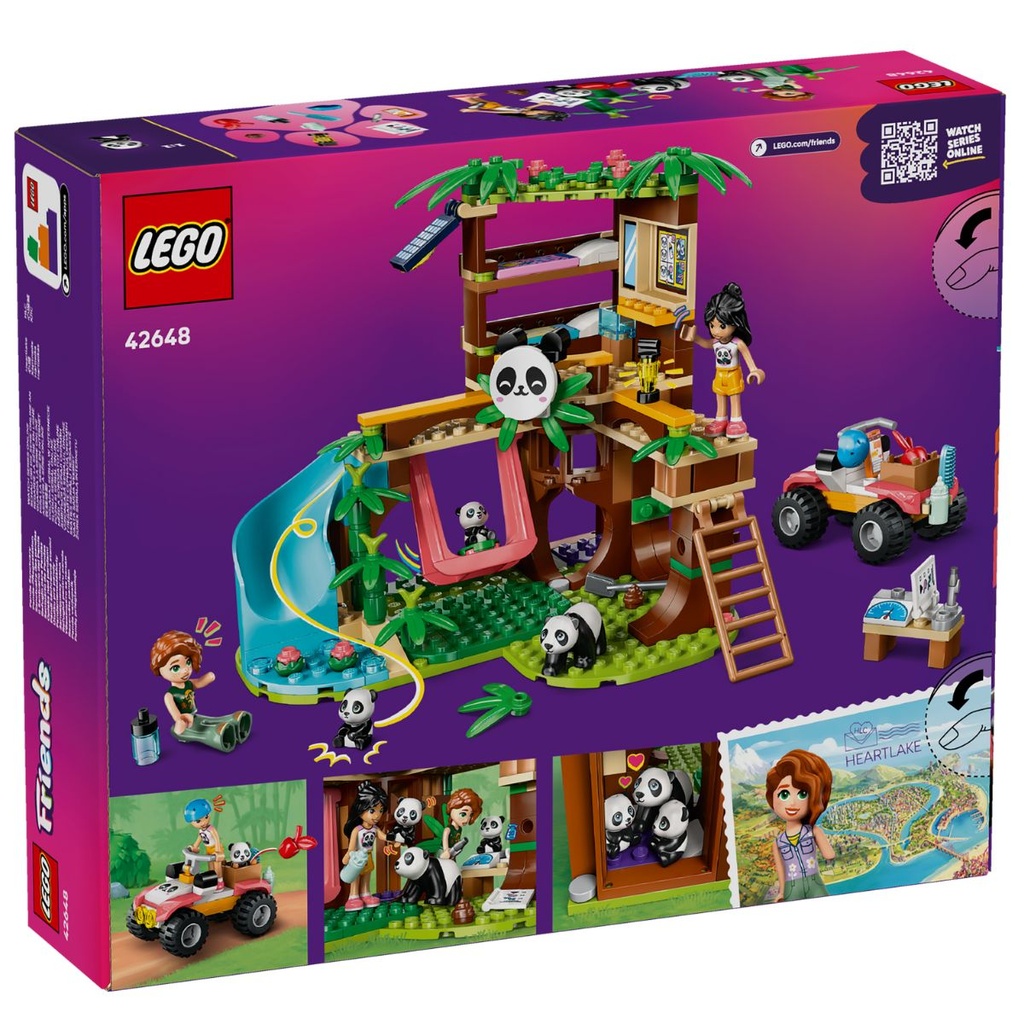 LEGO 42648 Friends Panda Sanctuary Animal Care