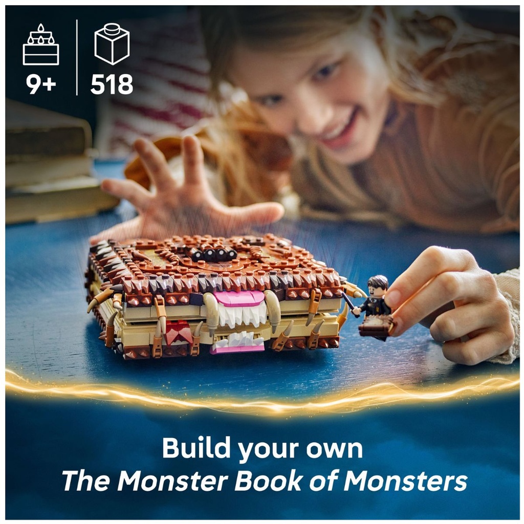 LEGO 76449 Harry Potter Chomping Monster Book of Monsters