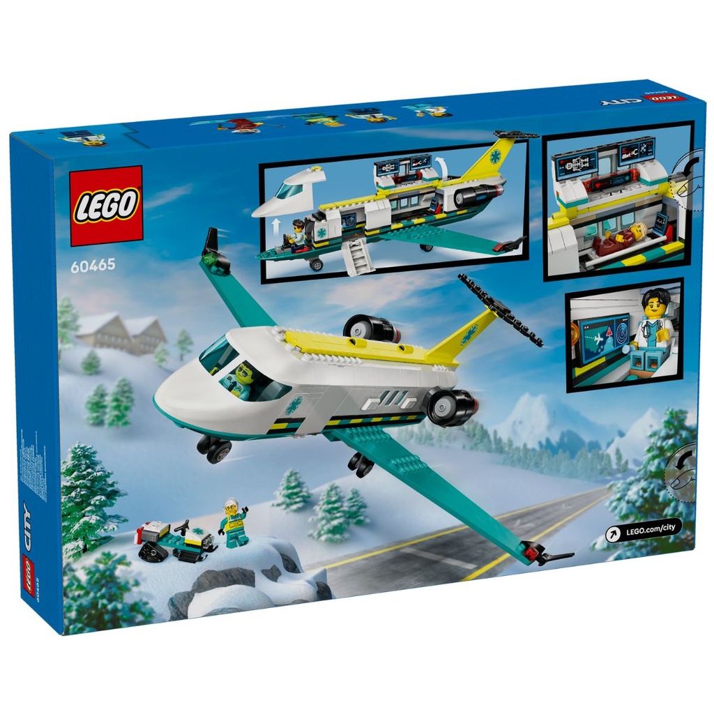 LEGO 60465 City Emergency Air Ambulance Plane