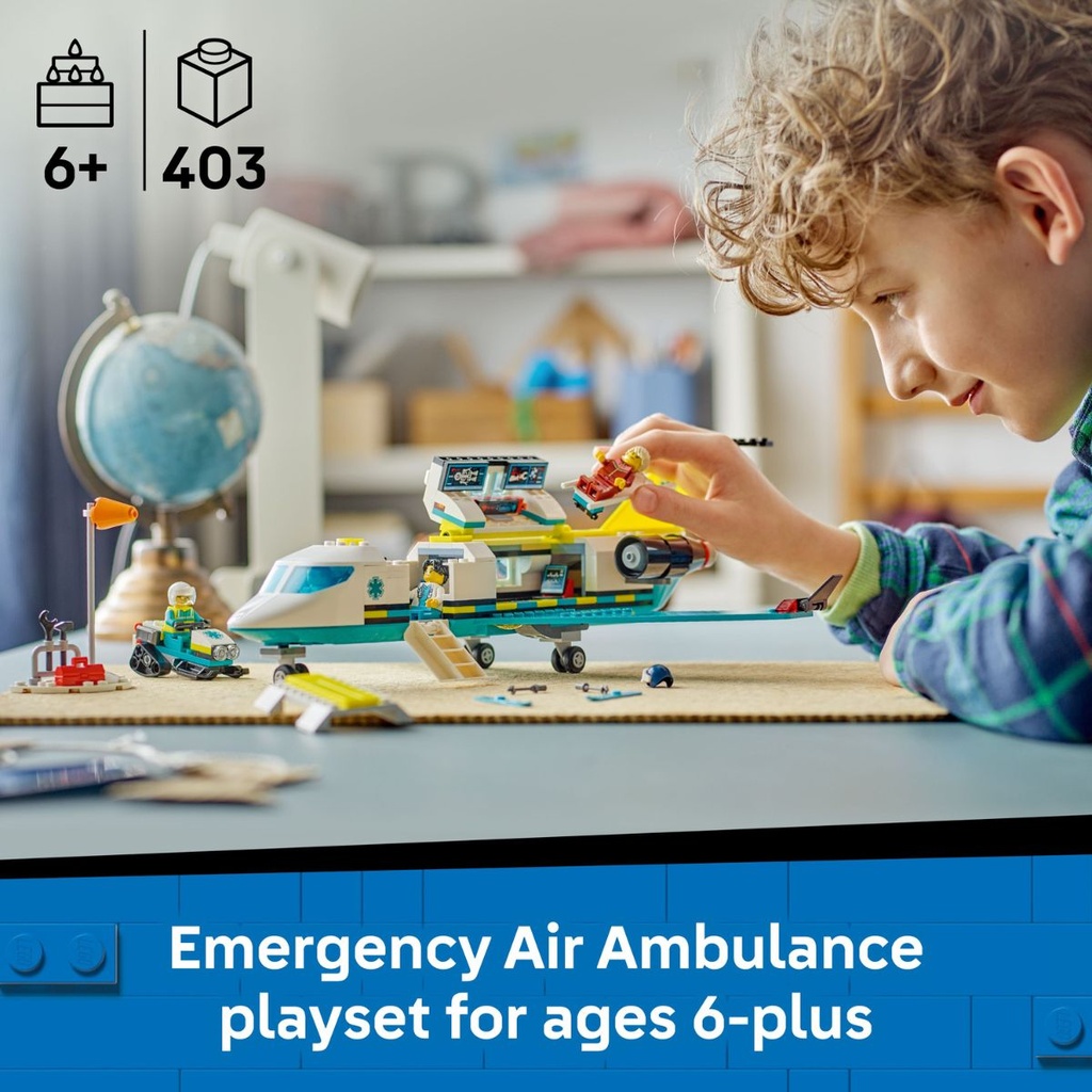 LEGO 60465 City Emergency Air Ambulance Plane