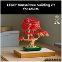 LEGO 10348 Botanicals Japanese Red Maple Bonsai Tree