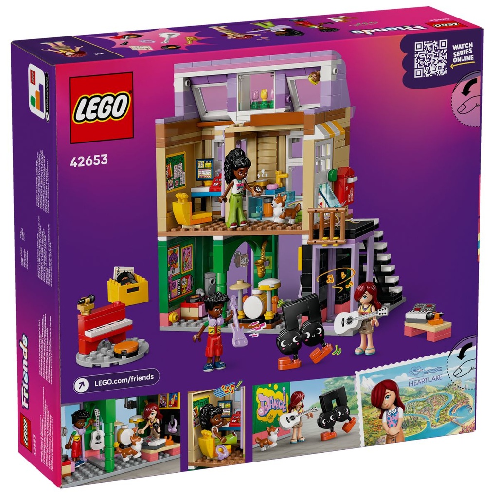 LEGO 42653 Friends Music Store N Apartment