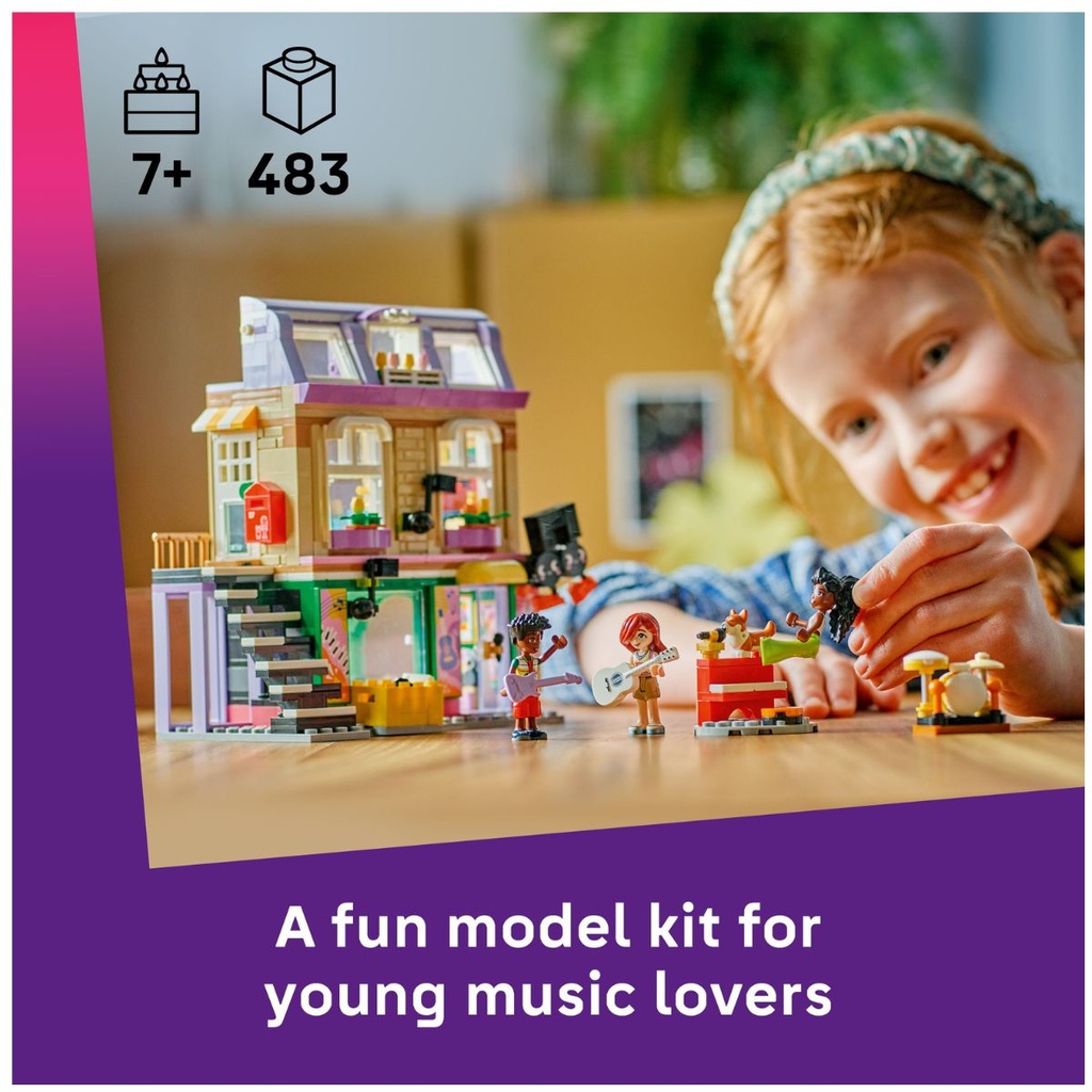 LEGO 42653 Friends Music Store N Apartment