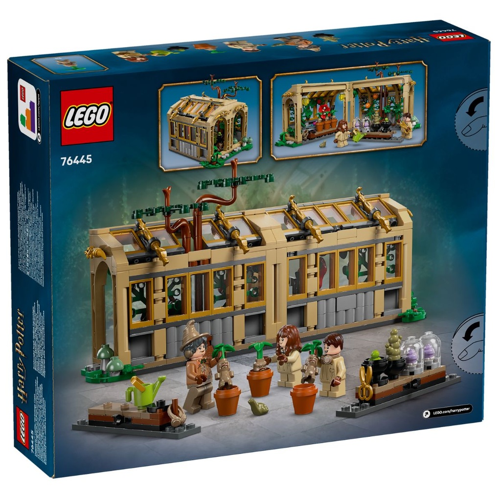LEGO 76445 Harry Potter Hogwarts Castle Herbology Class