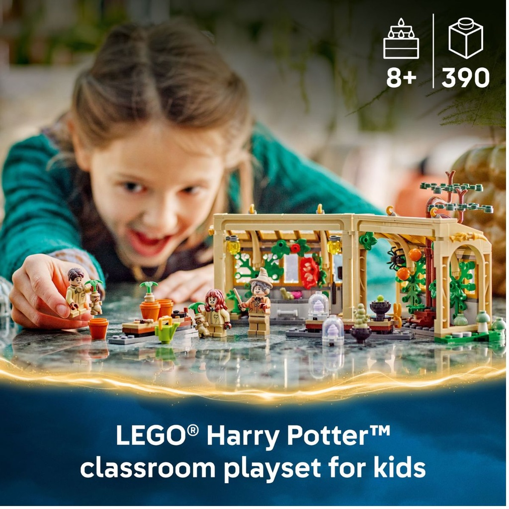 LEGO 76445 Harry Potter Hogwarts Castle Herbology Class