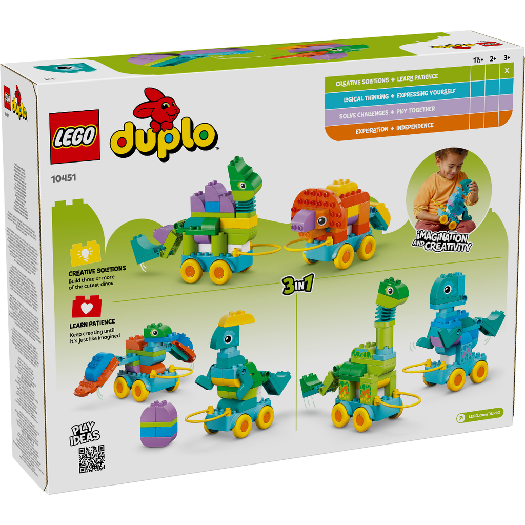 LEGO1045 Duplo 3in1 Dinosaurs on Wheels