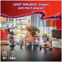 LEGO 71843 NINJAGO Rogue’s Mech Dragon Rider