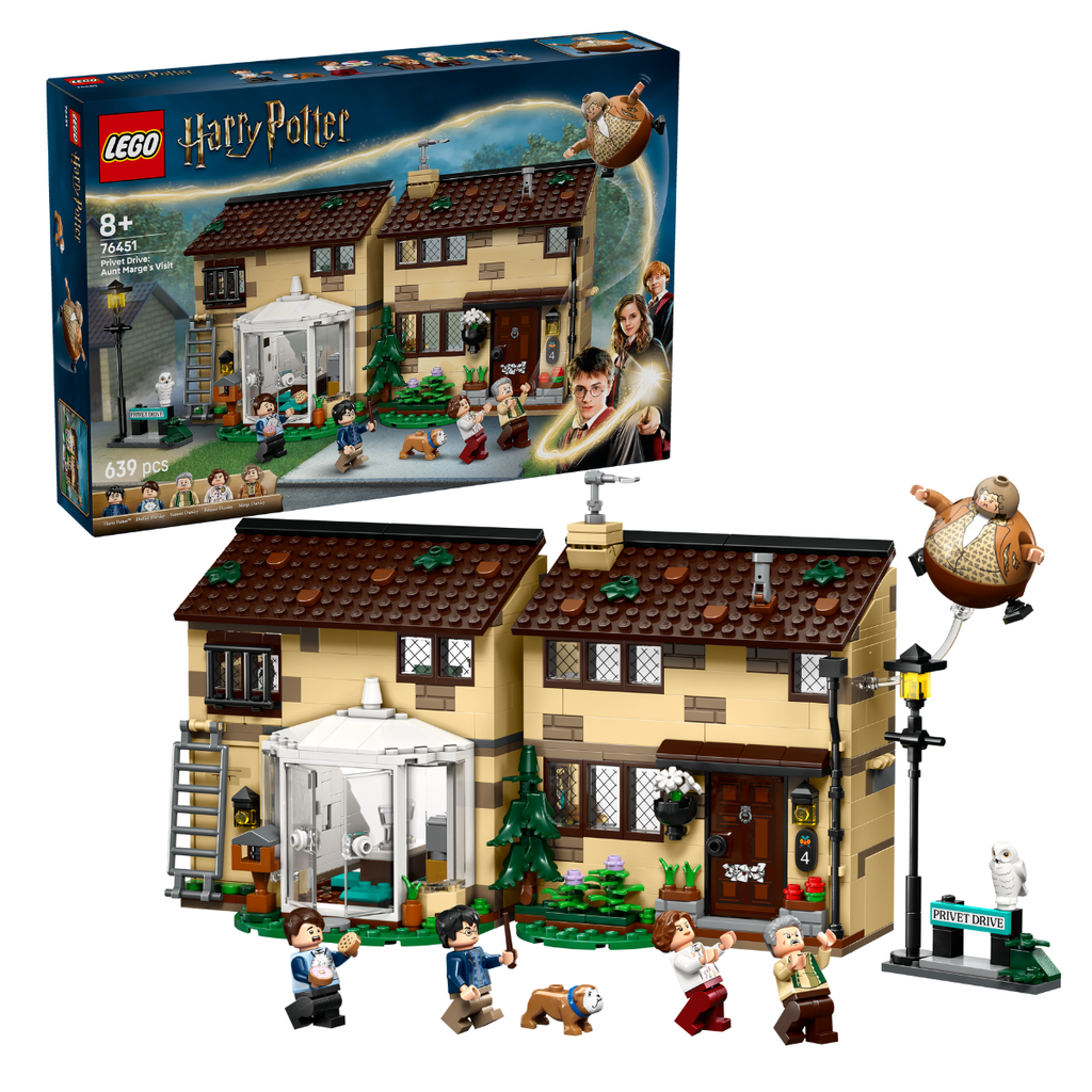 LEGO 76451Harry Potter Privet Drive: Aunt Marge's Visit