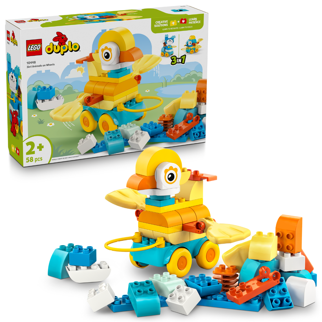 LEGO 10448 Duplo 3in1 Animals on Wheels