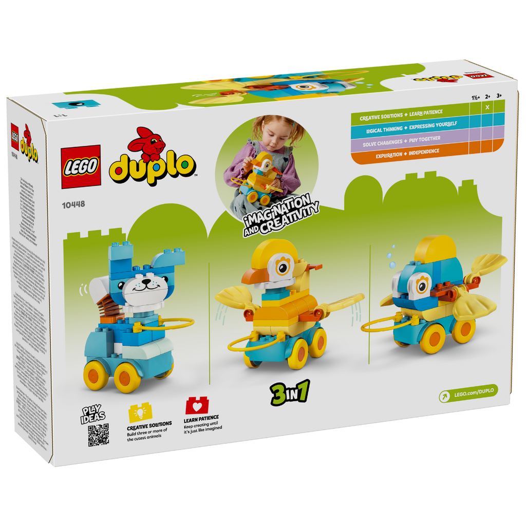 LEGO 10448 Duplo 3in1 Animals on Wheels