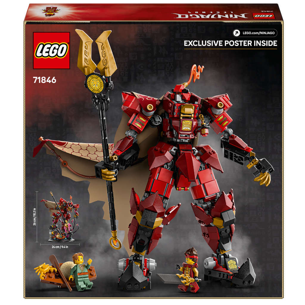 LEGO 71846 Ninjago The Fire Knight Mech