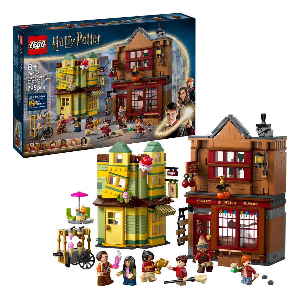 LEGO 76452 Harry Potter Quality Quidditch Supplies &amp; Ice Cream Parlour