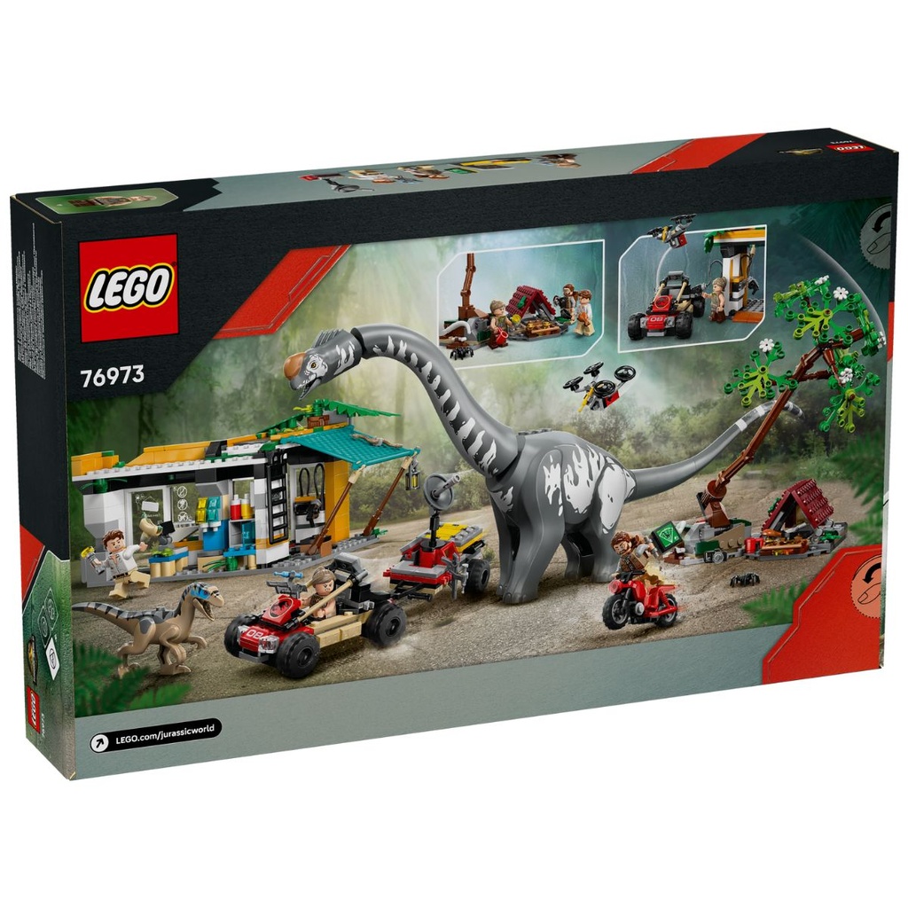 LEGO 76973 Jurassic World Raptor n Titanosaurus Tracking Mission