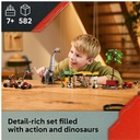 LEGO 76973 Jurassic World Raptor n Titanosaurus Tracking Mission