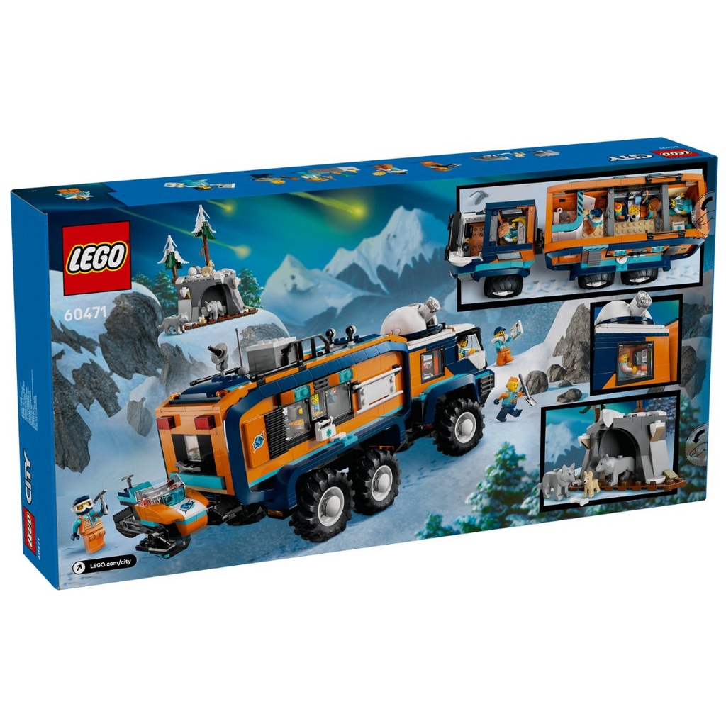 LEGO 60471 City Arctic Explorer Science Lab Truck