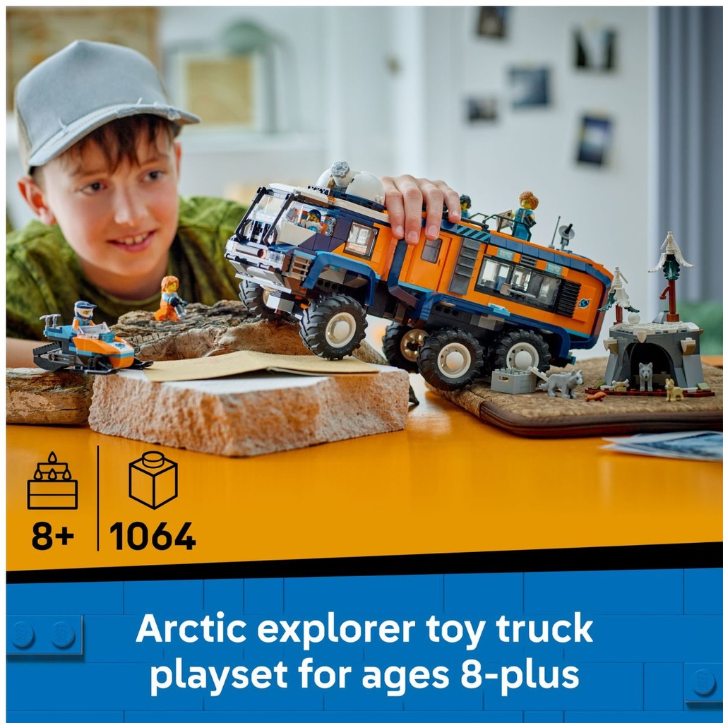 LEGO 60471 City Arctic Explorer Science Lab Truck