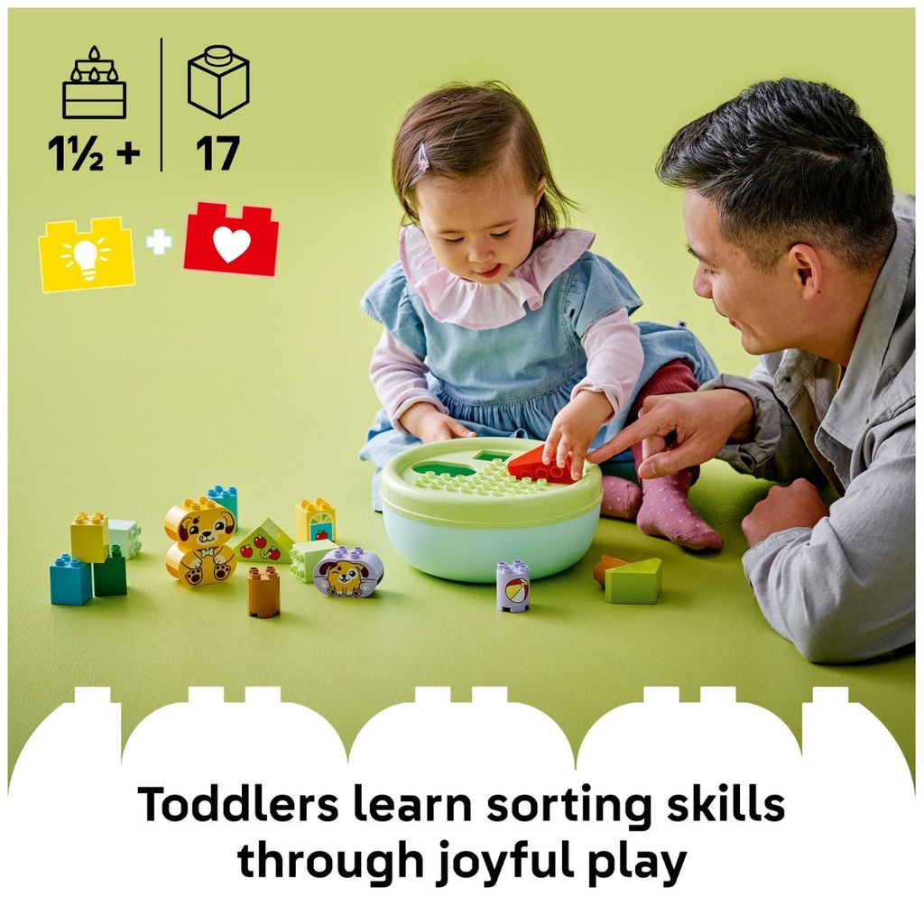 LEGO 10441 DUPLO My First Shape Sorter Puppy House