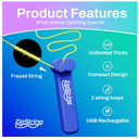 ZipString Clear Package Bodacious Blue Rope Launcher