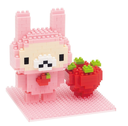 Nanoblock Korilakkuma Rabbit &amp; Strawberry