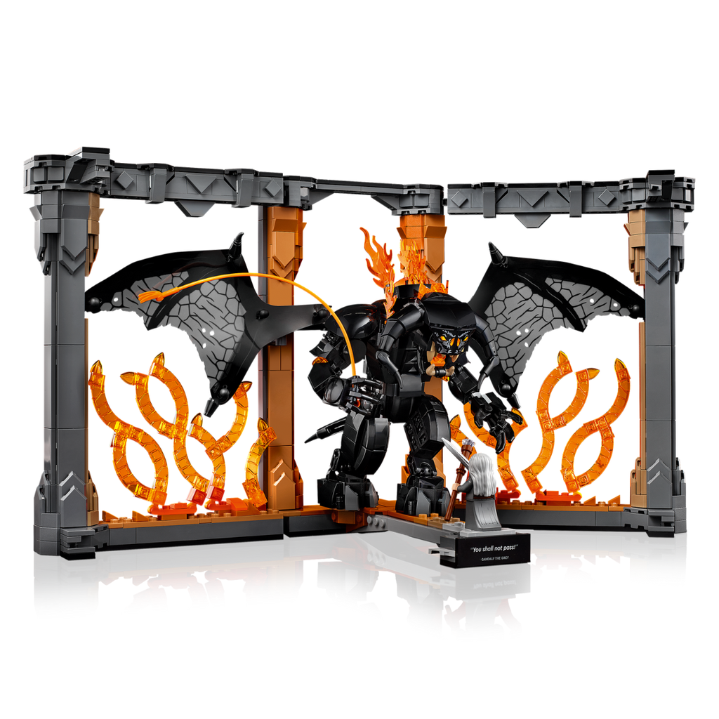 LEGO Icons10367 The Lord of the Rings: Balrog Book Nook
