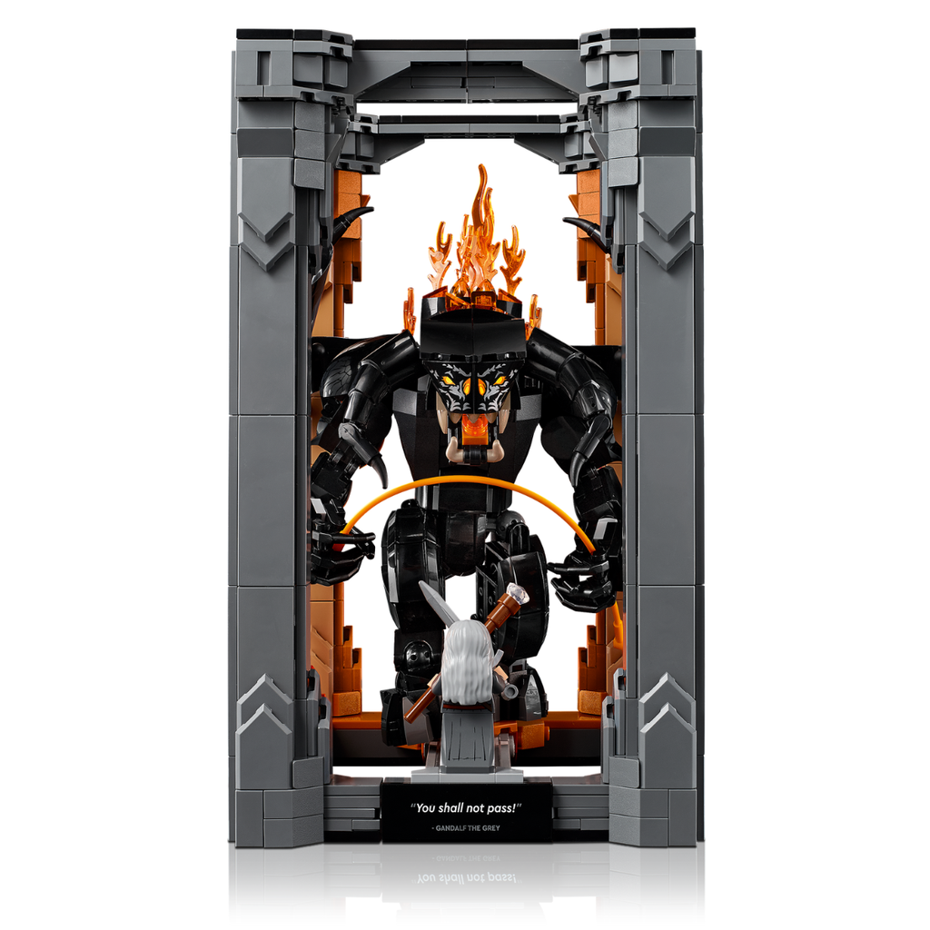 LEGO Icons10367 The Lord of the Rings: Balrog Book Nook