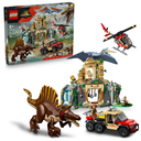 LEGO 76976 Jurassic World Spinosaurus &amp; Quetzalcoatlus Air Mission