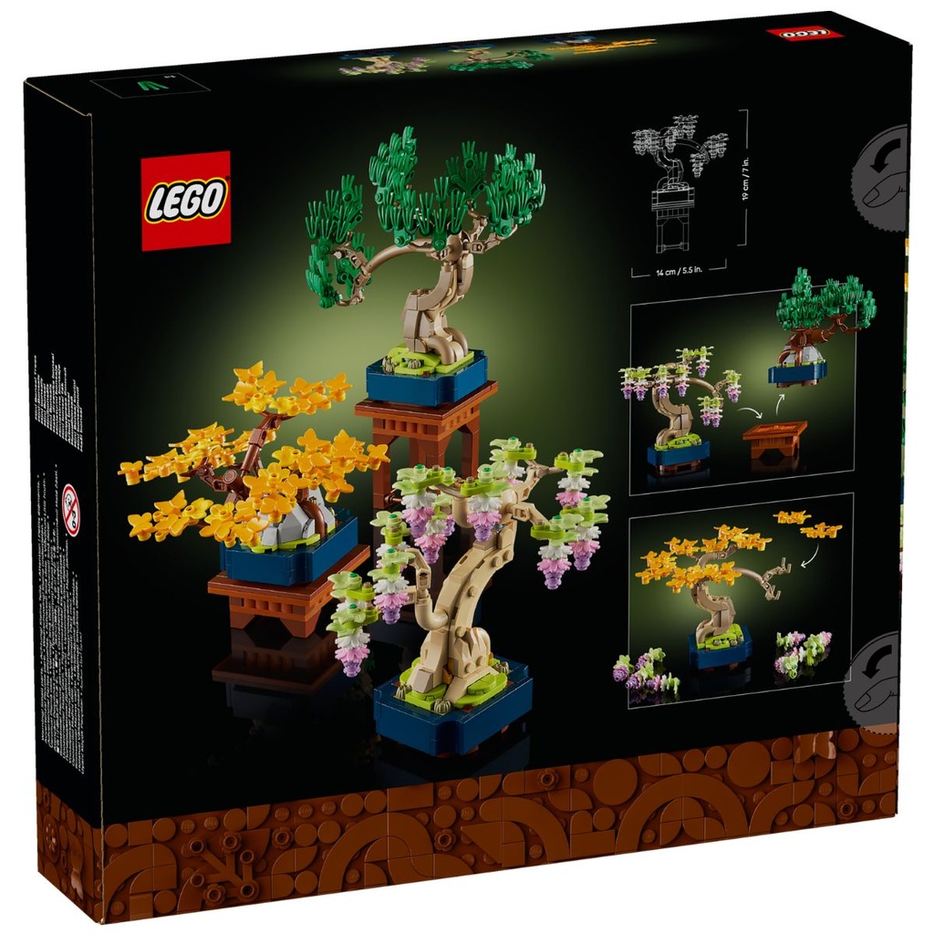 LEGO 10373 Botanicals Mini Bonsai Trees