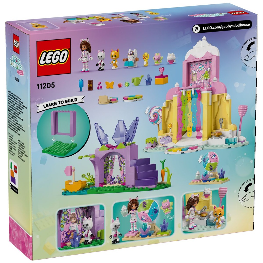 LEGO 11205 Gabby’s Dollhouse Sweet Treat Mountain &amp; Kitty Garden
