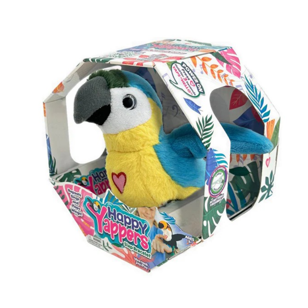 Happy Nappers Yappers Blue Parrot