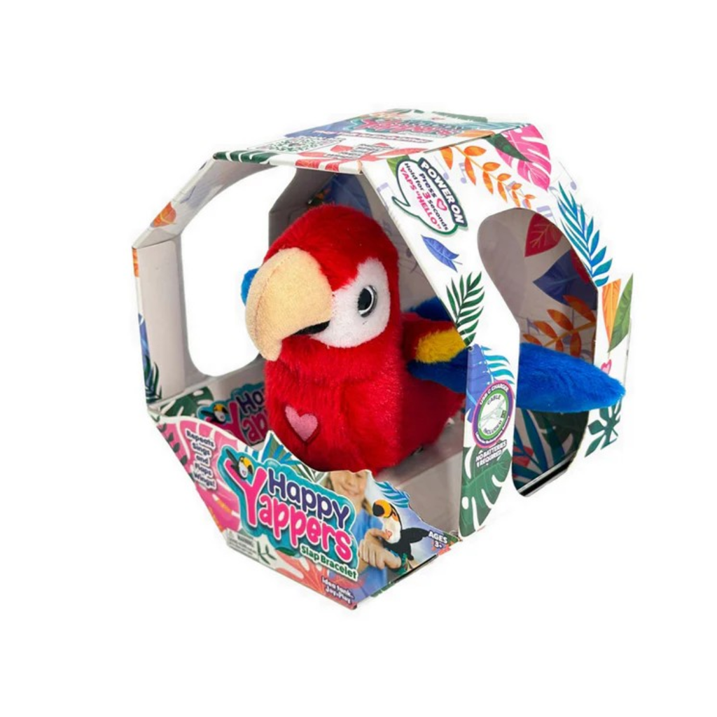 Happy Nappers Yappers Red Parrot