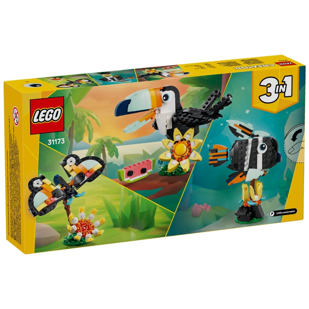 LEGO 31173 Creator Wild Animals Tropical Toucan