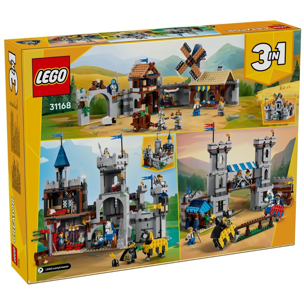 LEGO 31168 Creator Medieval Horse Knight Castle