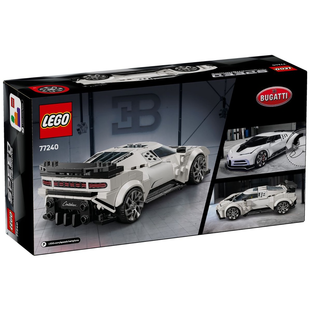 LEGO 77240 Speed Champions Bugatti Centodieci Hyper Sports Car