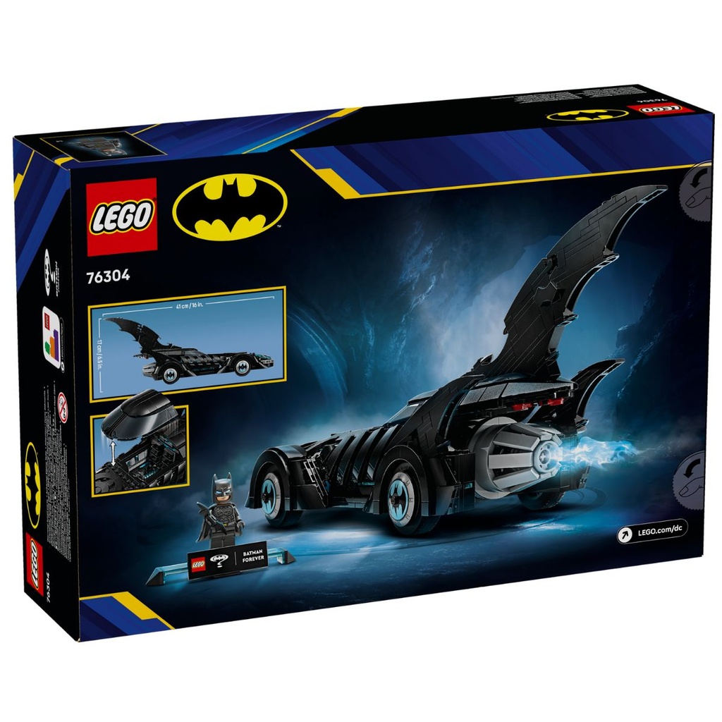 LEGO 76304 DC Batman Forever Batmobile