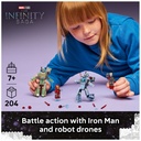 LEGO 76320 Marvel Iron Man N War Machine vs Hammer Drones