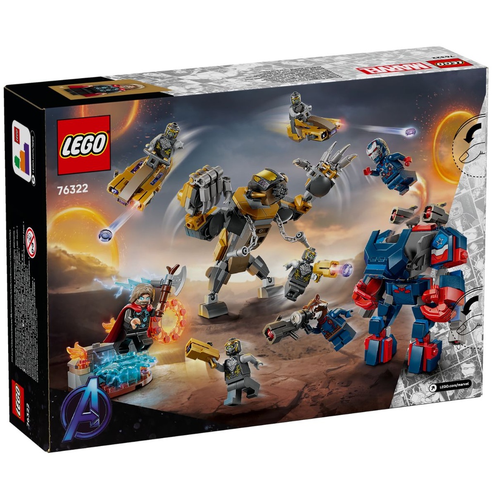 LEGO 76322 Marvel Avengers Endgame Thor vs. Chitauri