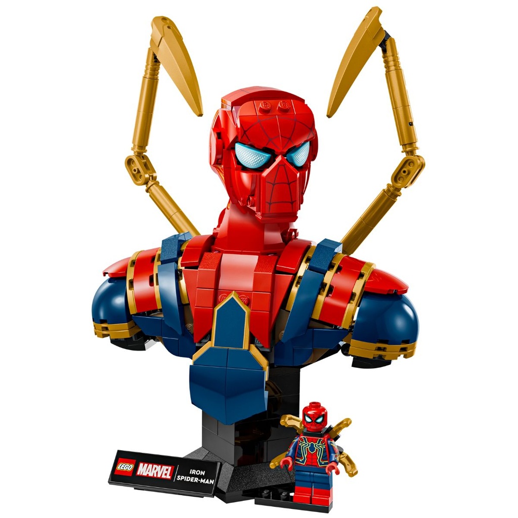 LEGO 76326 Marvel Iron SpiderMan Bust
