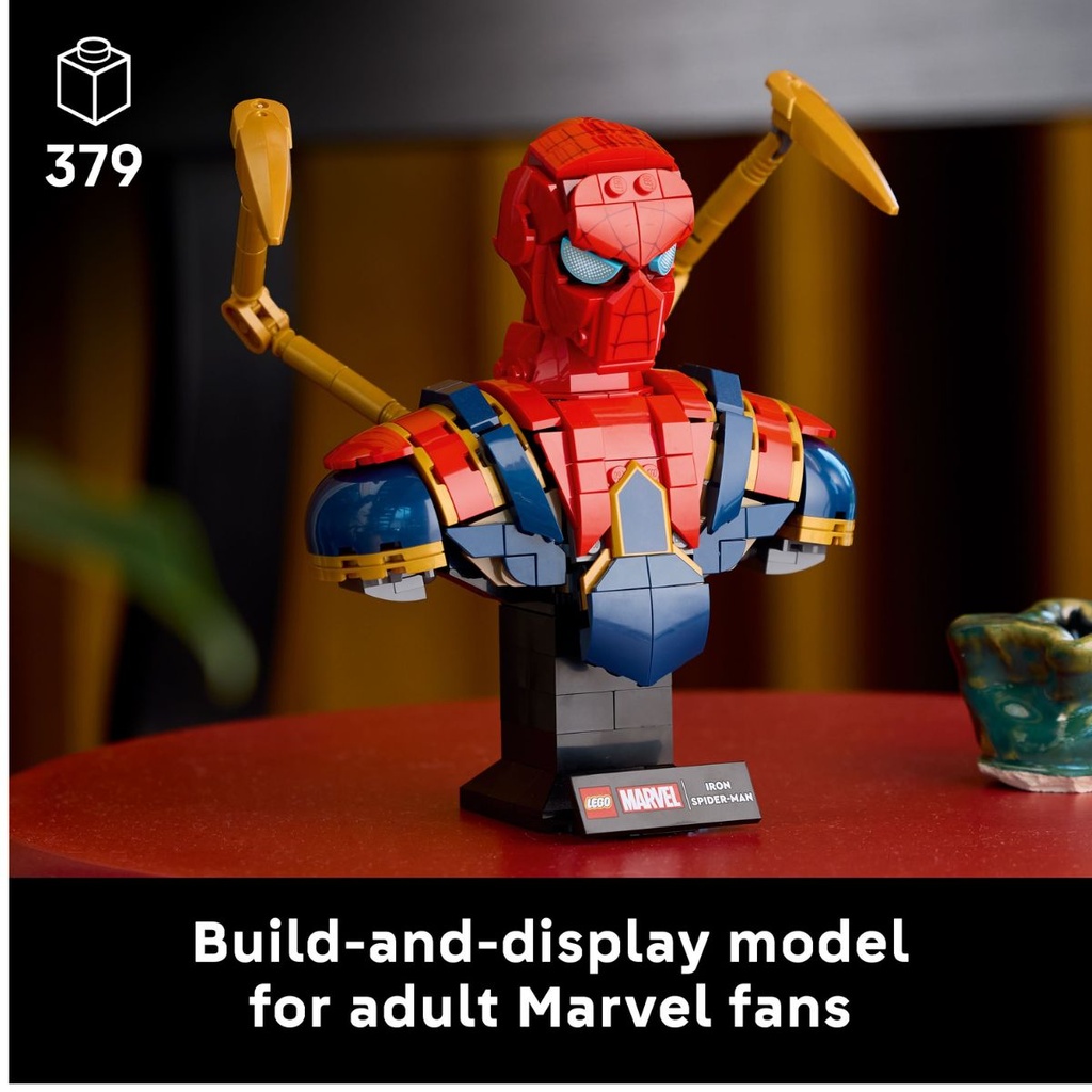 LEGO 76326 Marvel Iron SpiderMan Bust