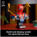 LEGO 76326 Marvel Iron SpiderMan Bust