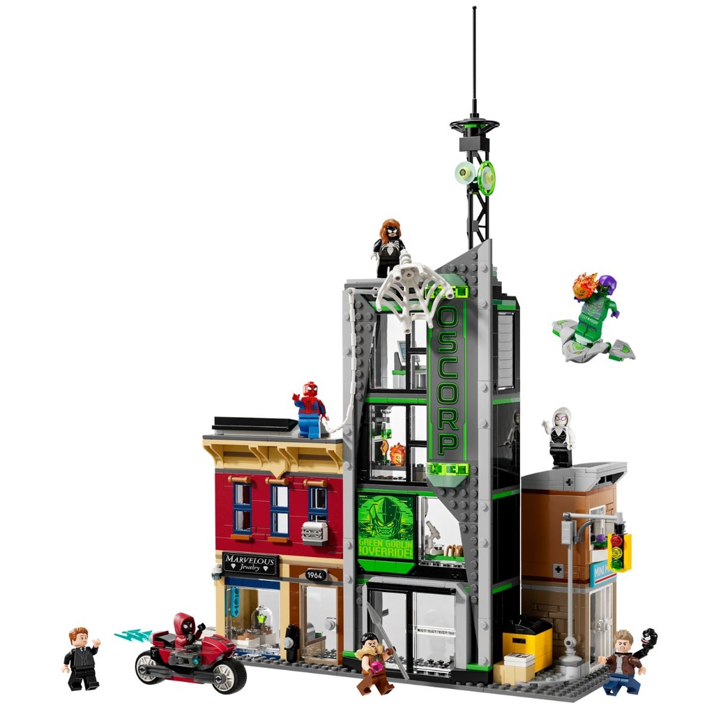 LEGO 76324 Marvel SpiderMan vs. Oscorp