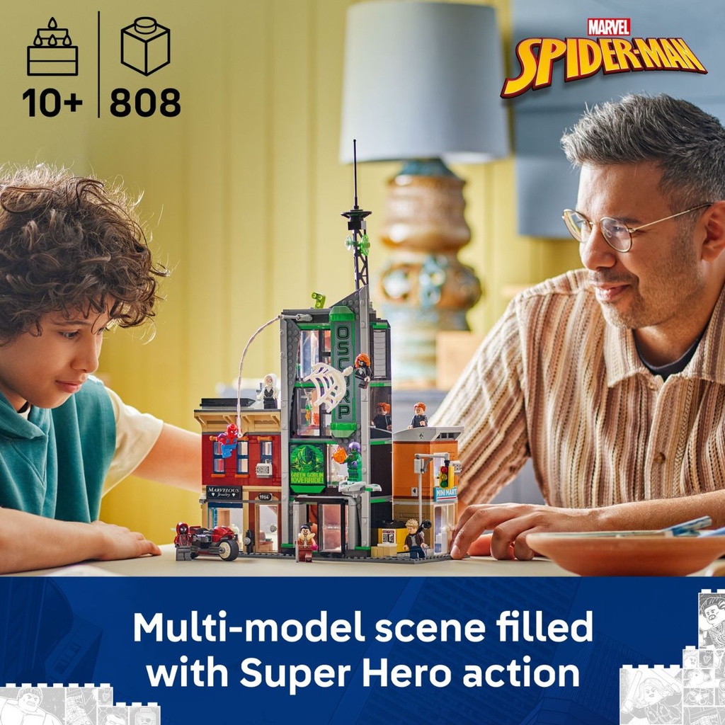 LEGO 76324 Marvel SpiderMan vs. Oscorp