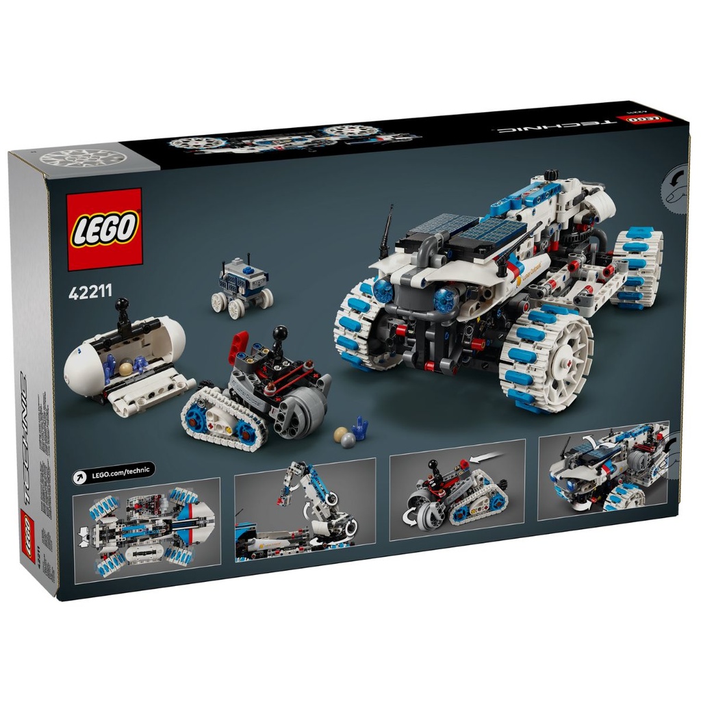 LEGO 42211 Technic Lunar Outpost Moon Rover Space Vehicle