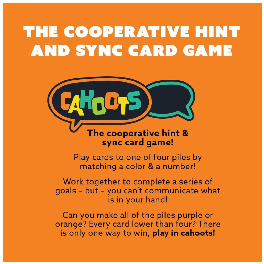 Gamewright Cahoots Party To Go