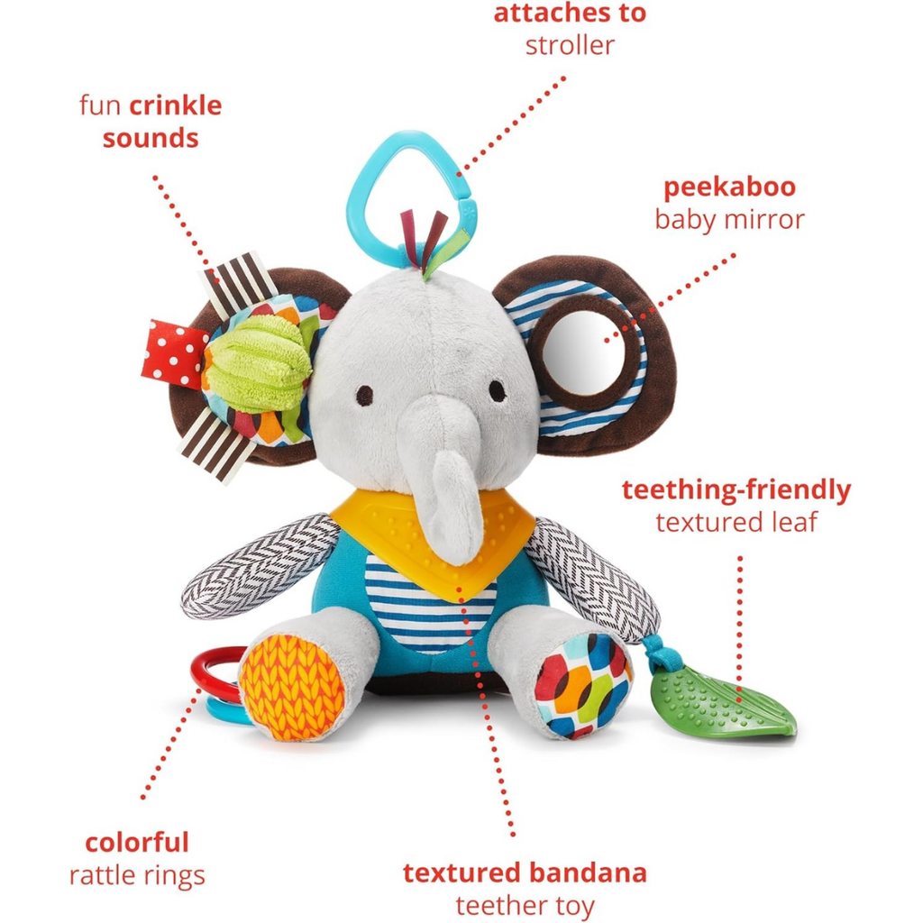 Skip Hop Bandana Buddies Activity Toy Elephant