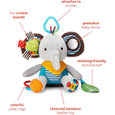 Skip Hop Bandana Buddies Activity Toy Elephant