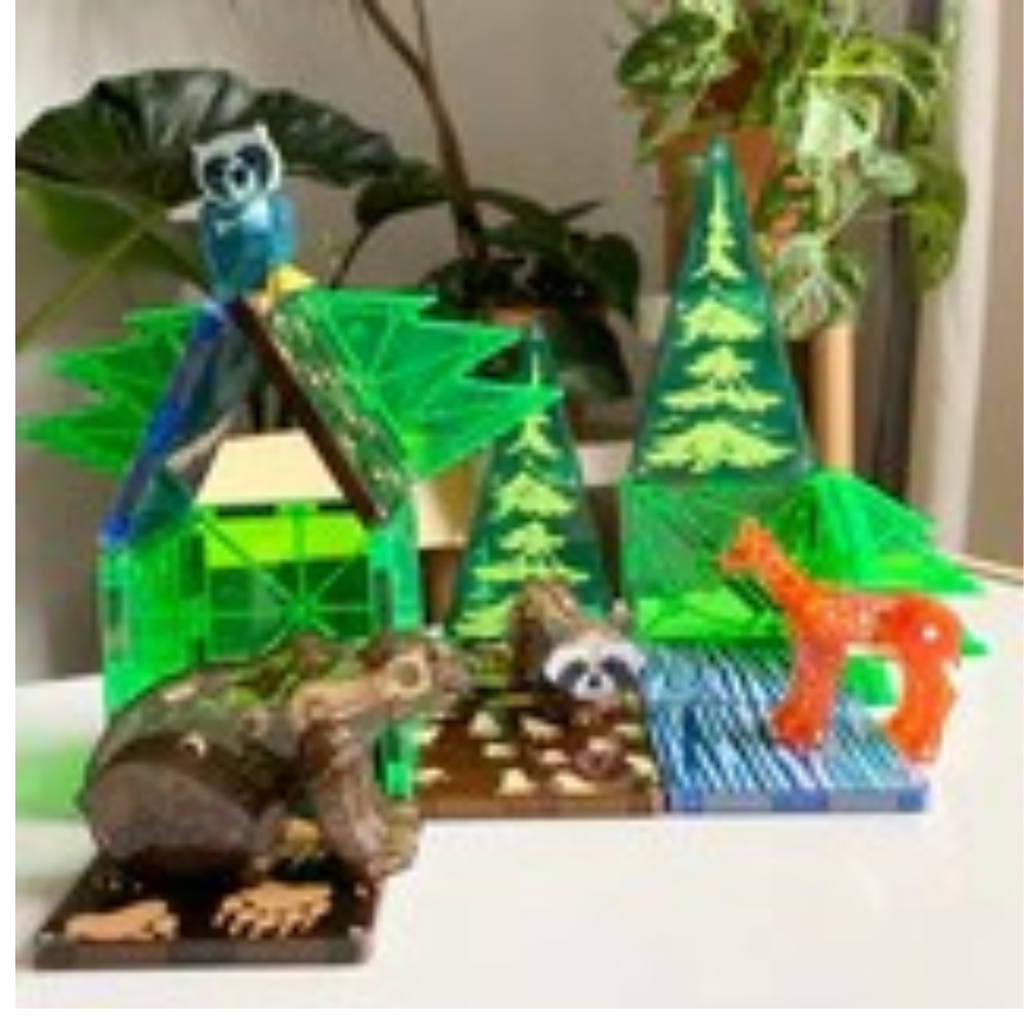 Magna Tiles Forest Animals 25 Pc Set