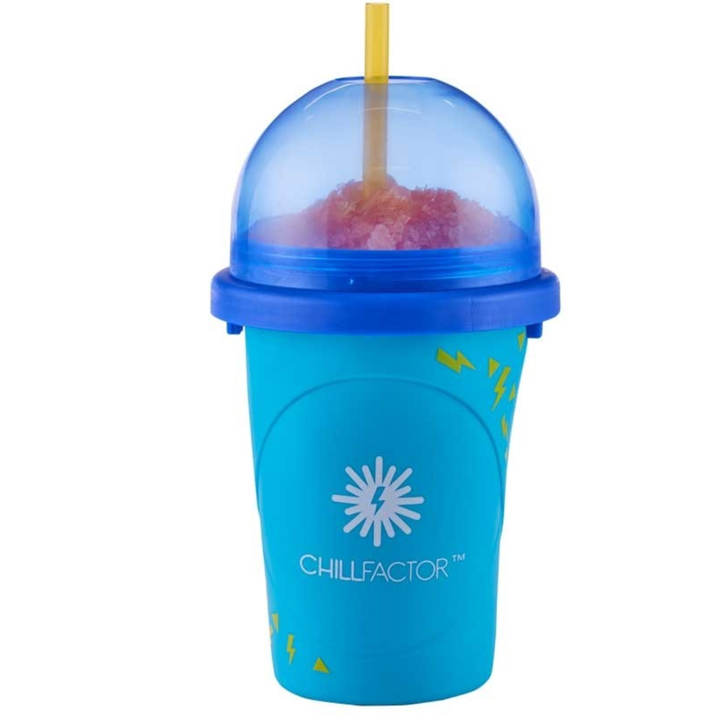 Chill Factor Slushy Maker Colour Shock Cool Blue
