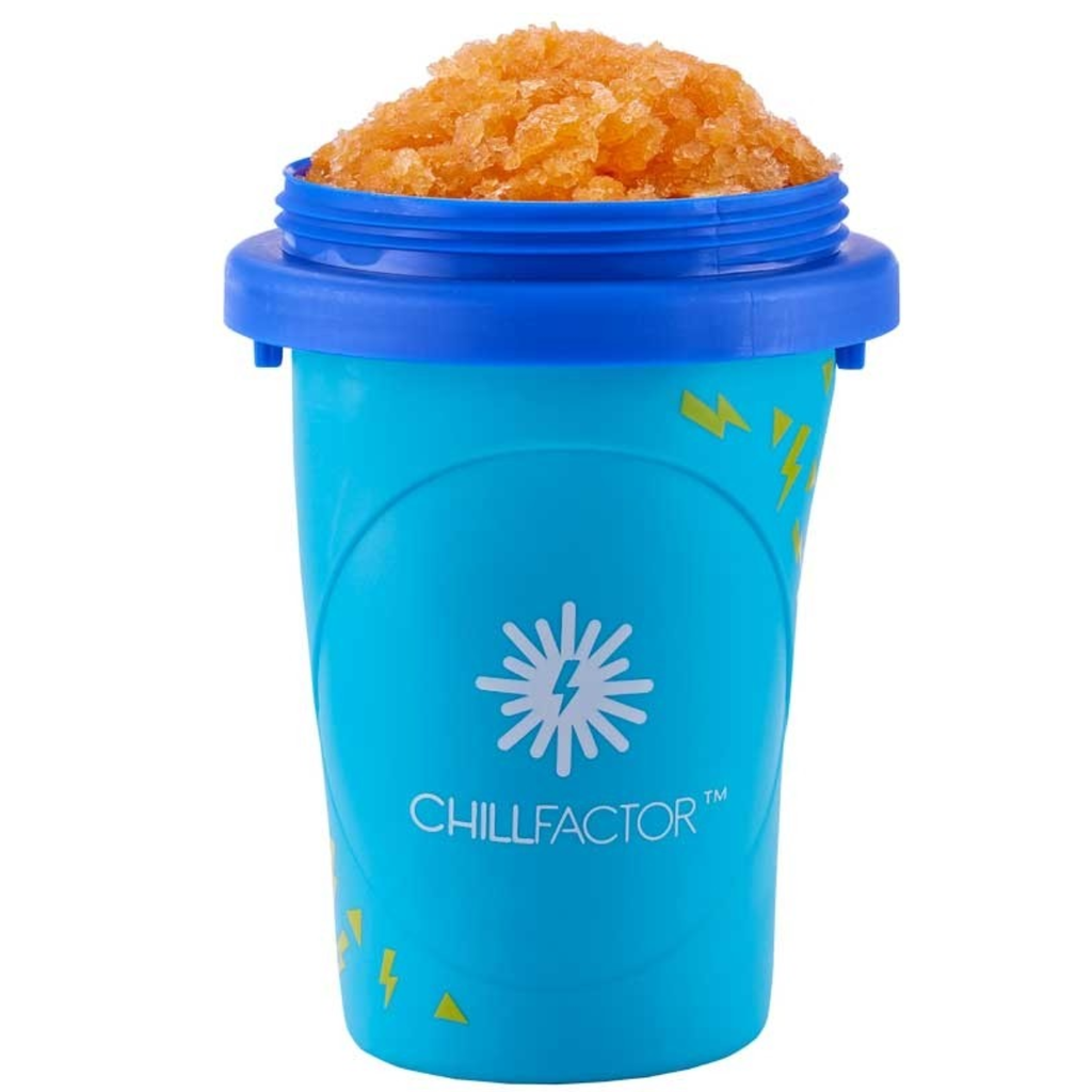 Chill Factor Slushy Maker Colour Shock Cool Blue