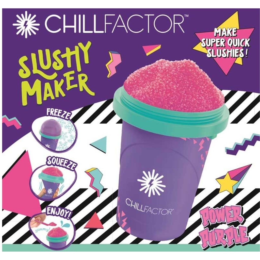Chill Factor Slushy Maker Colour Shock Purple Power